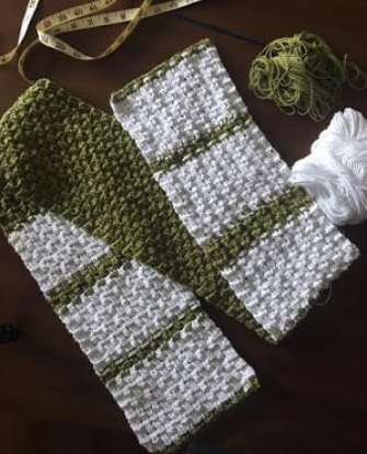 Basket Weave Scarf