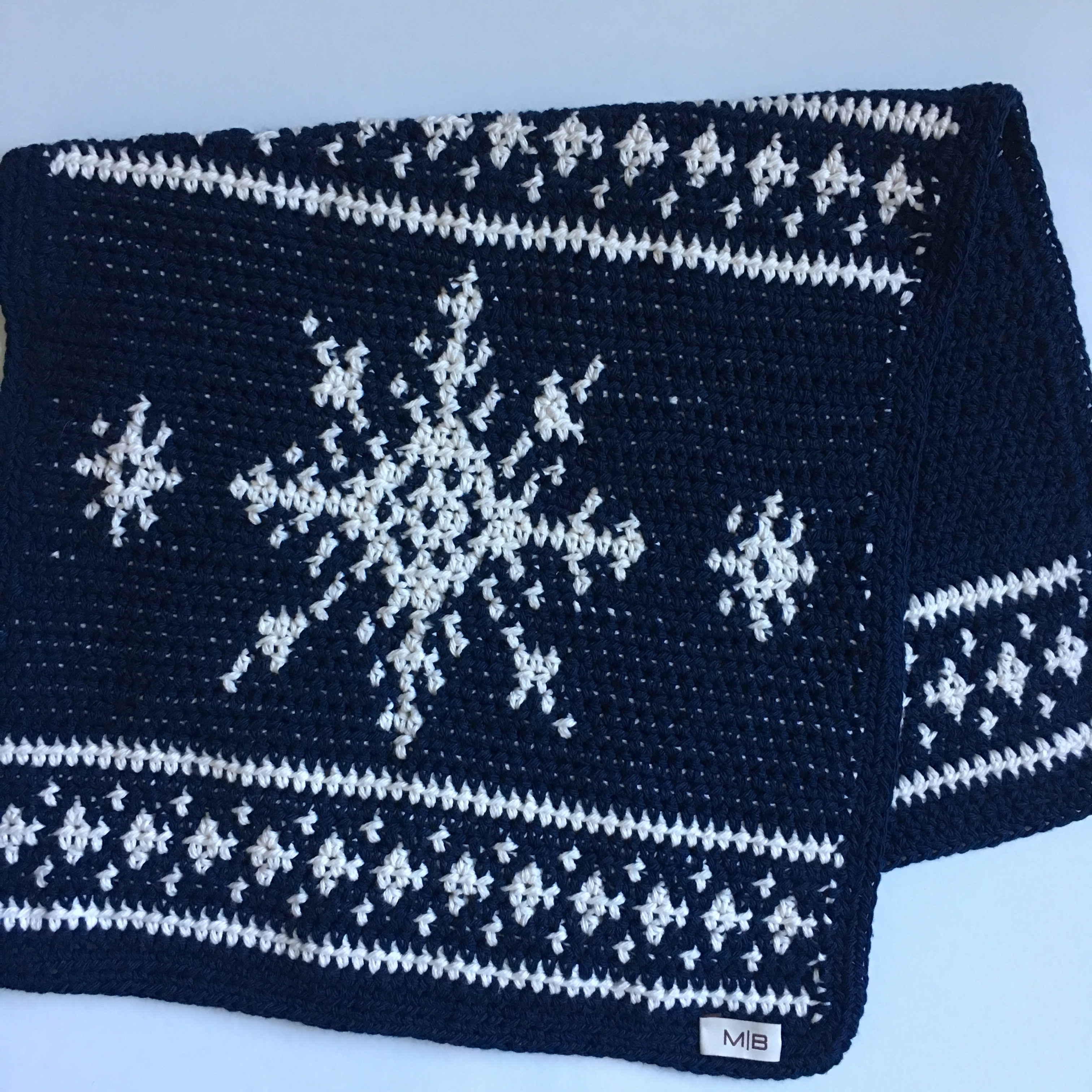 Snowflake Tea Towel