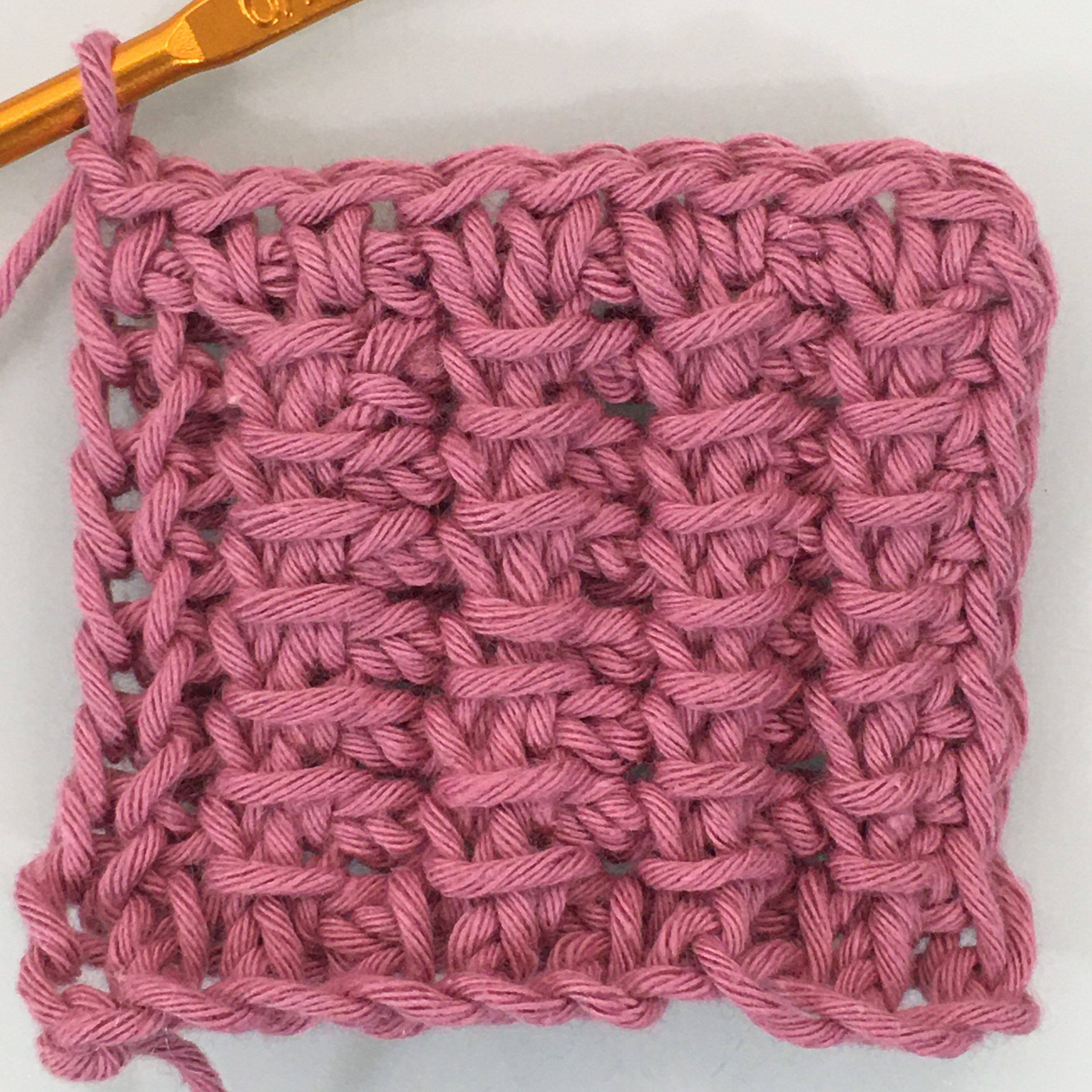 Tunisian Bamboo Stitch